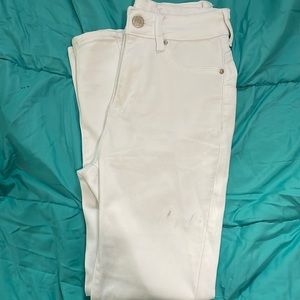 White jeans